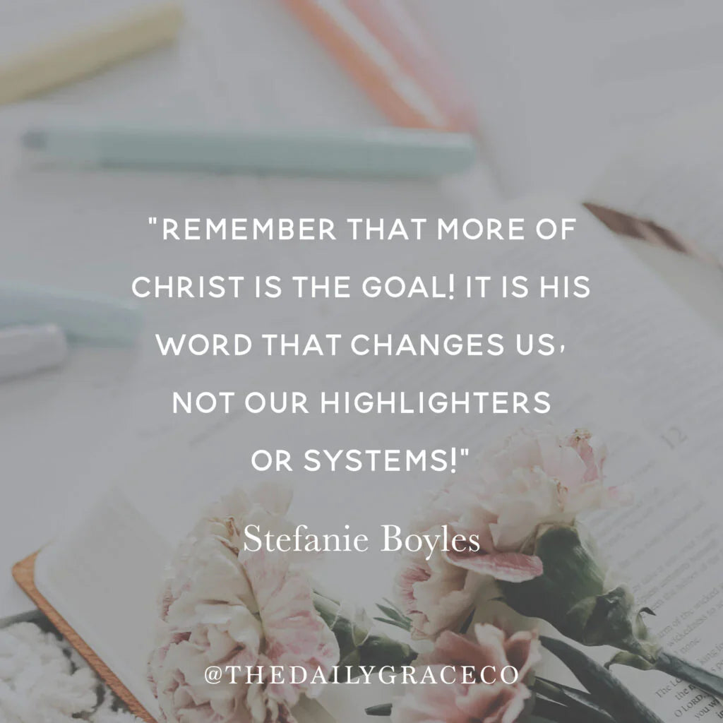 How to Use Highlighters Effectively in Our Bibles