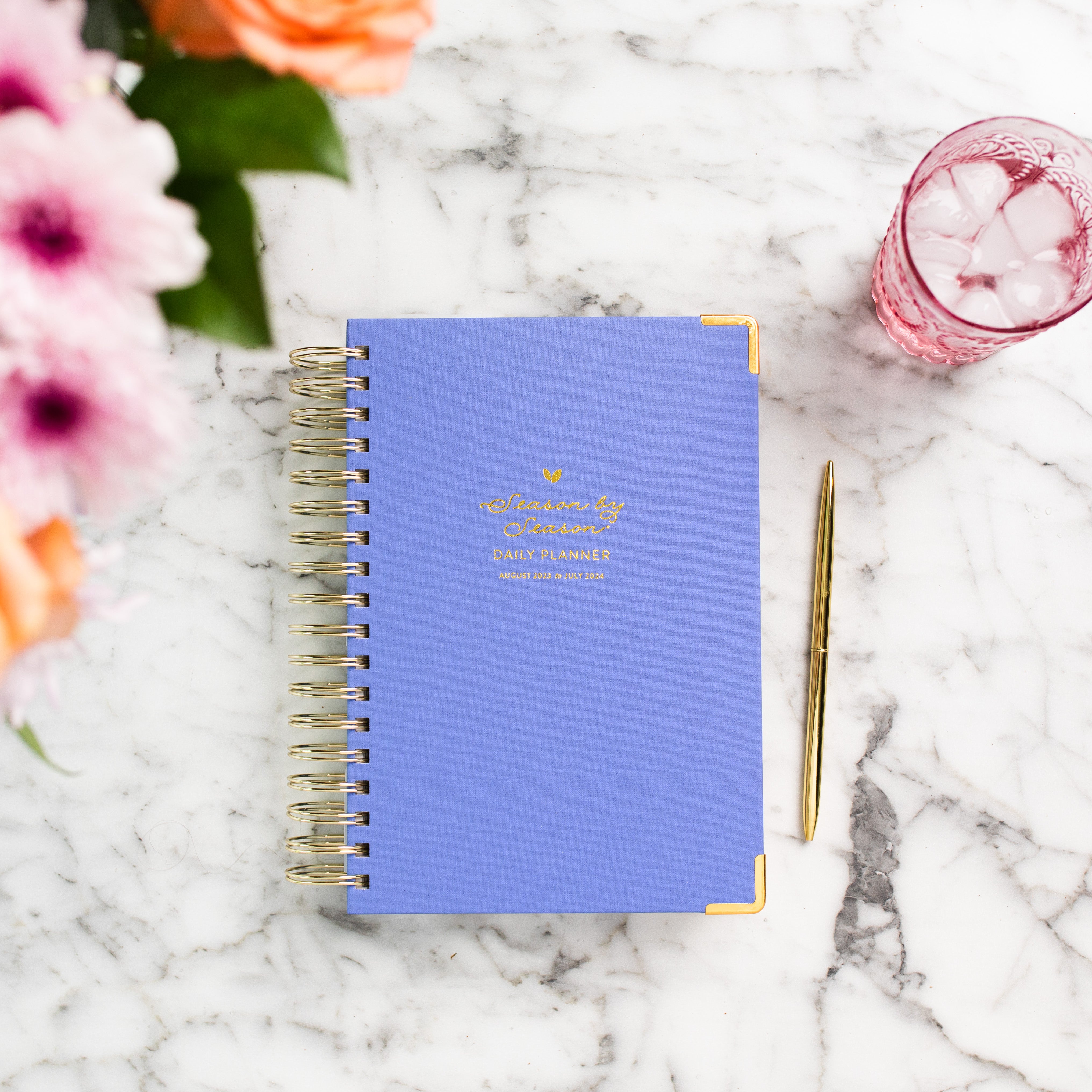 2023 - 2024 Academic Season by Season Daily Planner | Bluebird