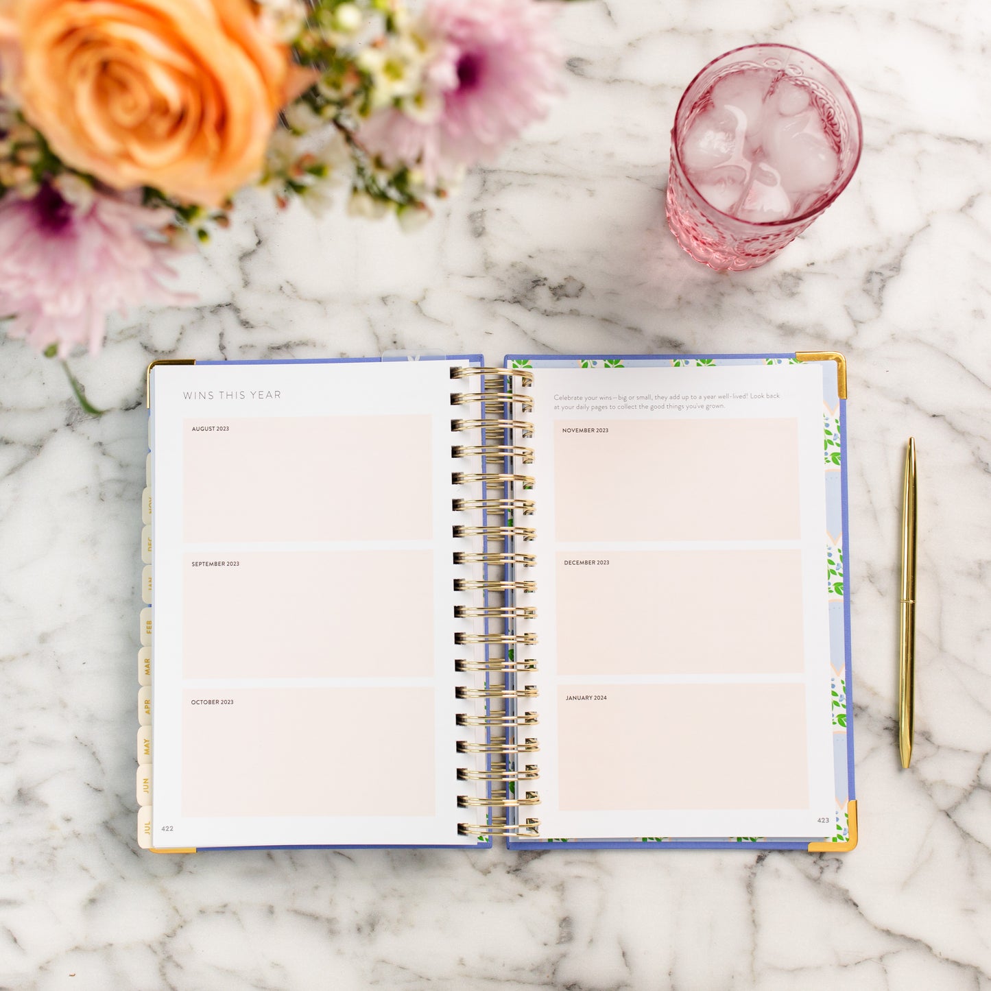 2023 - 2024 Academic Season by Season Daily Planner | Bluebird