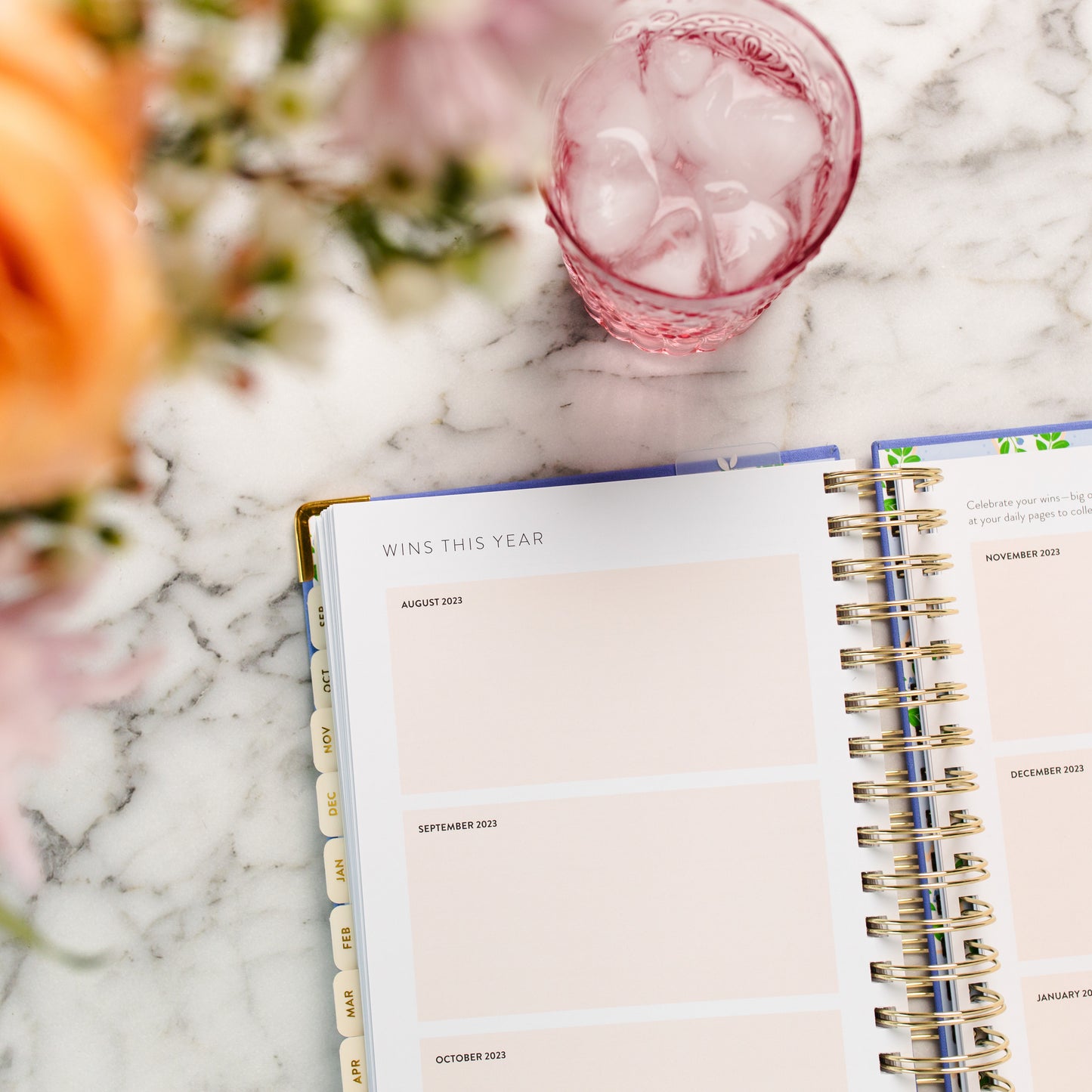 2023 - 2024 Academic Season by Season Daily Planner | Bluebird