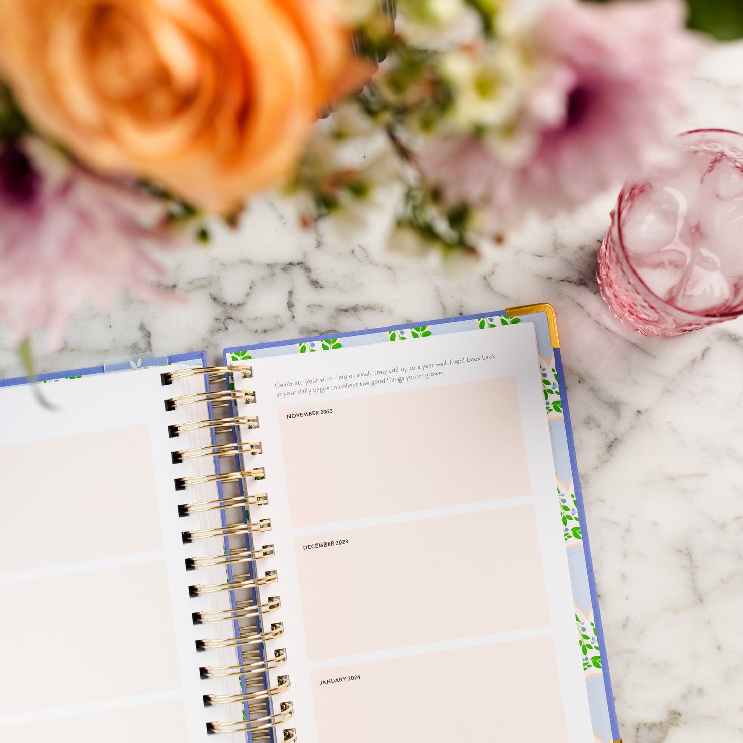 2023 - 2024 Academic Season by Season Daily Planner | Bluebird