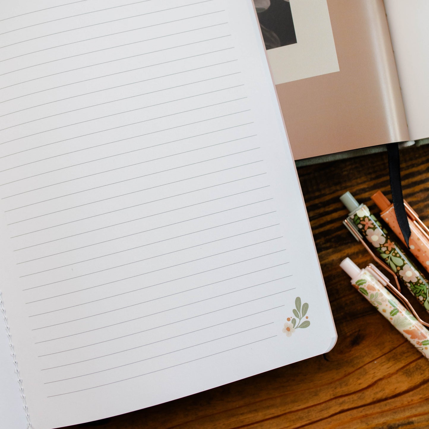 Almond Blossom Stitched Journal Set