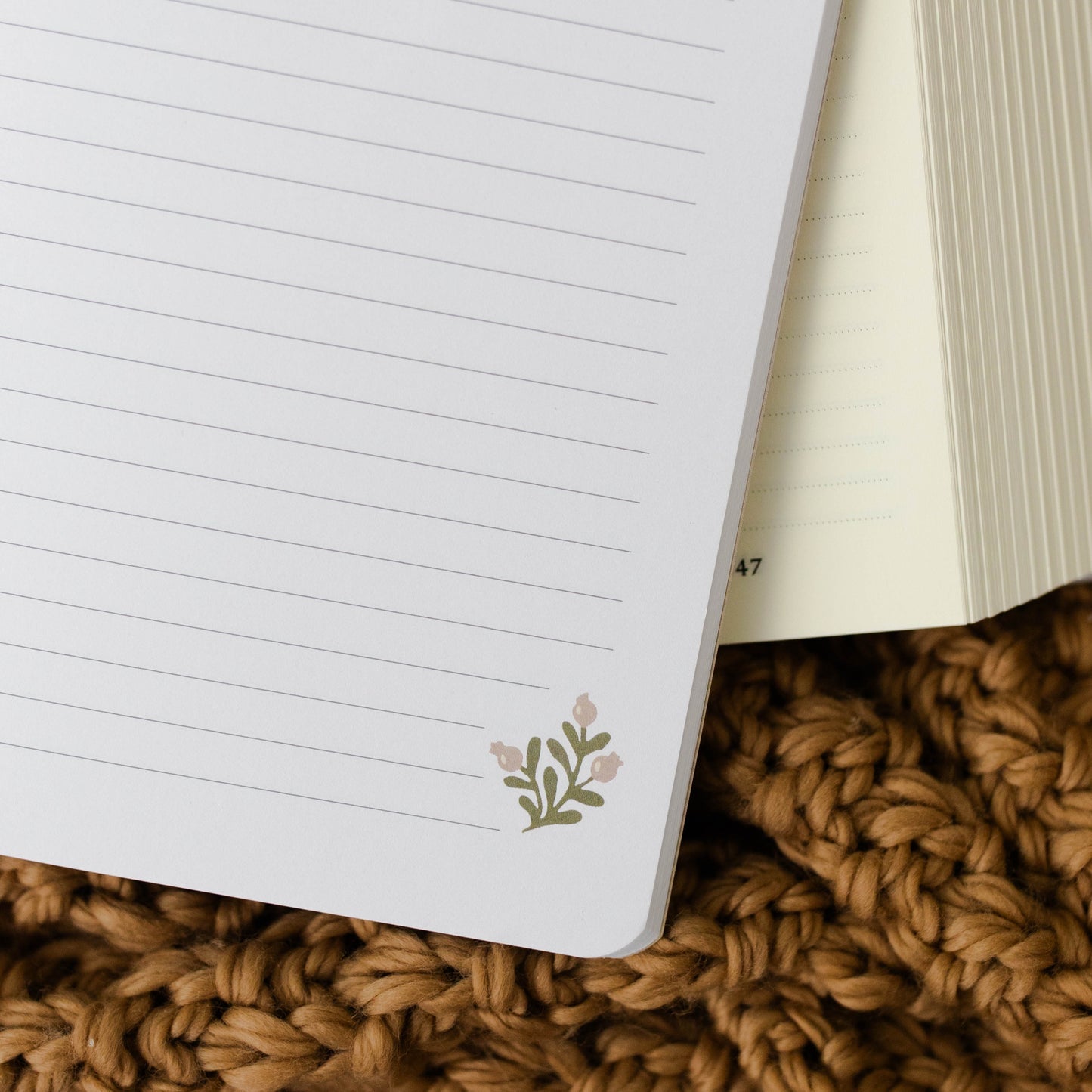 Almond Blossom Stitched Journal Set
