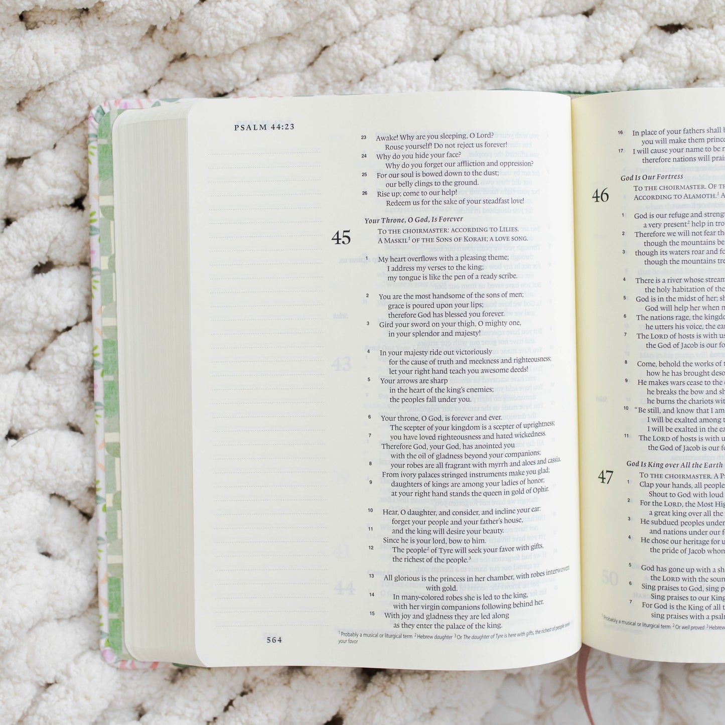 ESV Single Column Journaling Bible Cloth over Board, Lulie Wallace, Penelope | TDGC