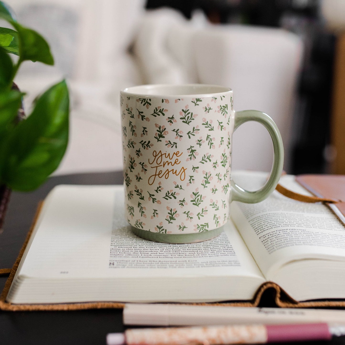 Give Me Jesus Floral Mug | TDGC