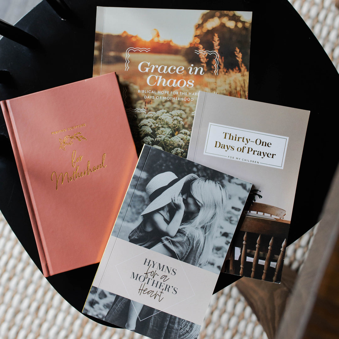 Motherhood Bundle with journal, booklet and bible study for Christian Moms Bible Study