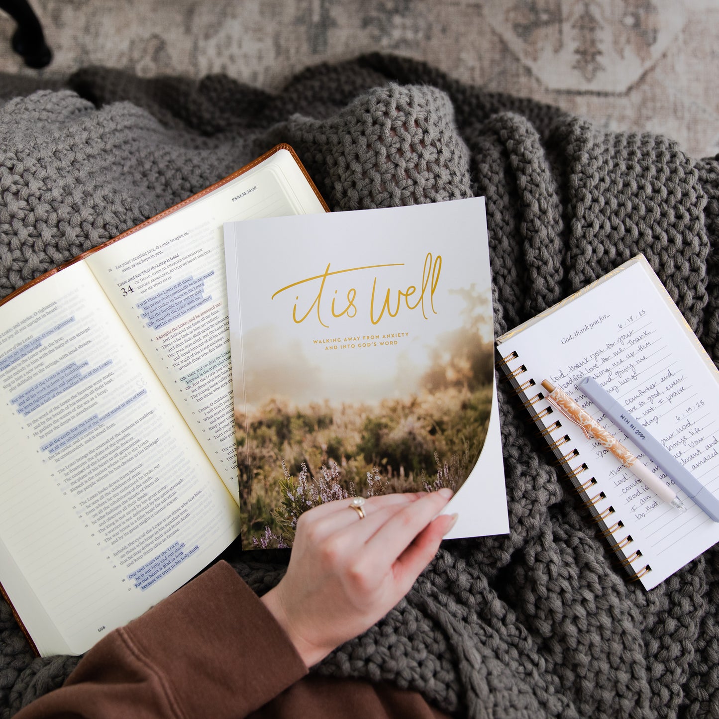 Anxiety Study | The Daily Grace Co.