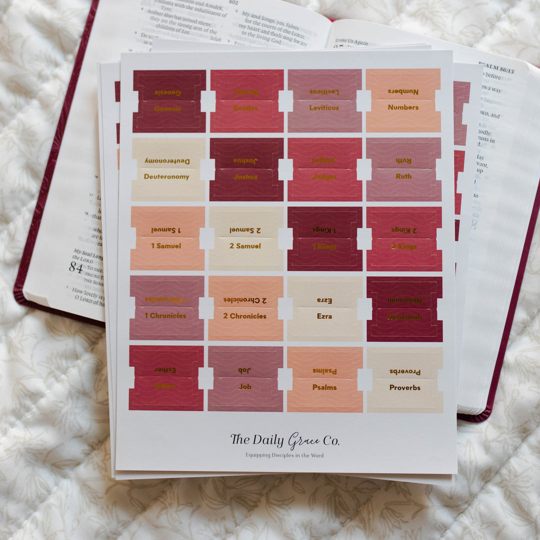 bible tabs for kids