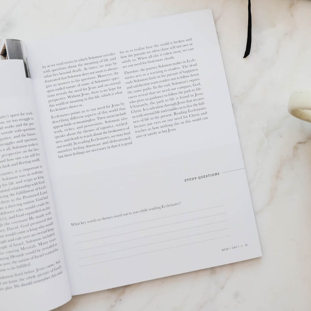 Path to Purpose | A Study on the Book of Ecclesiastes - Men