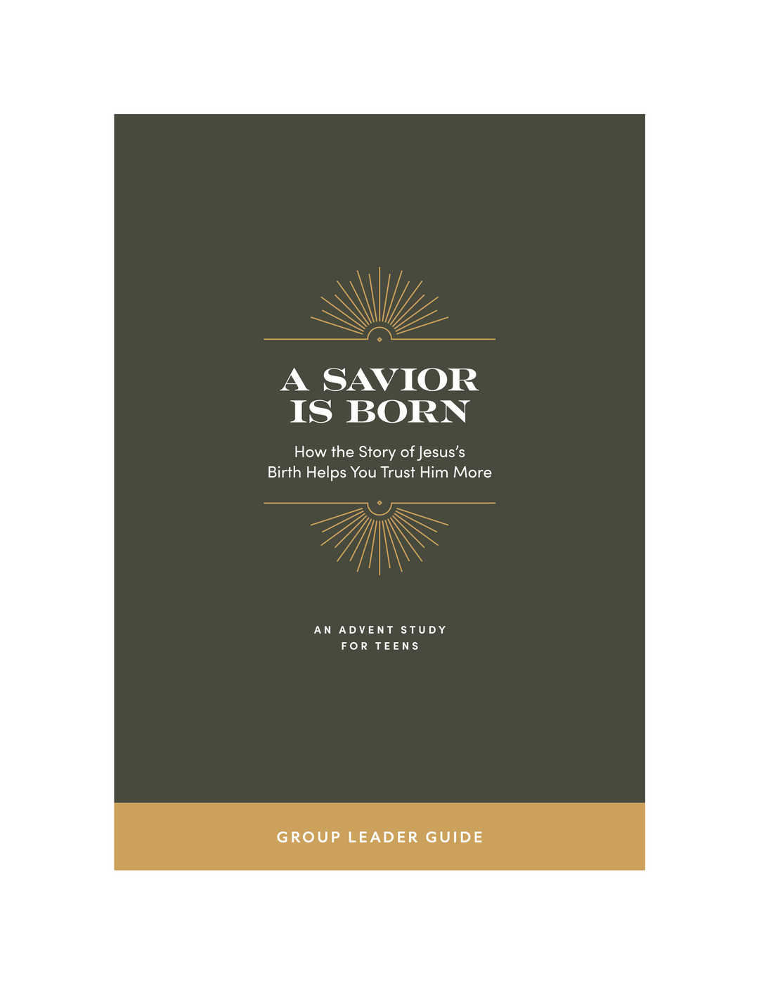 A Savior is Born | Advent Teen Bible Study Group Leader Guide