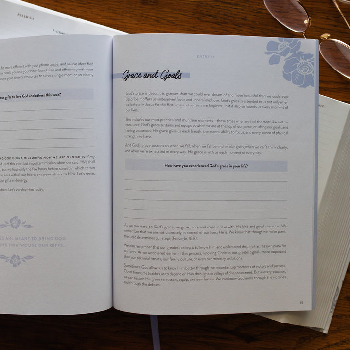 Grace and goals page in This Is His Year for women