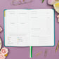 90-Day PowerSheets® Goal Planner | Weekly Undated (Lavender)