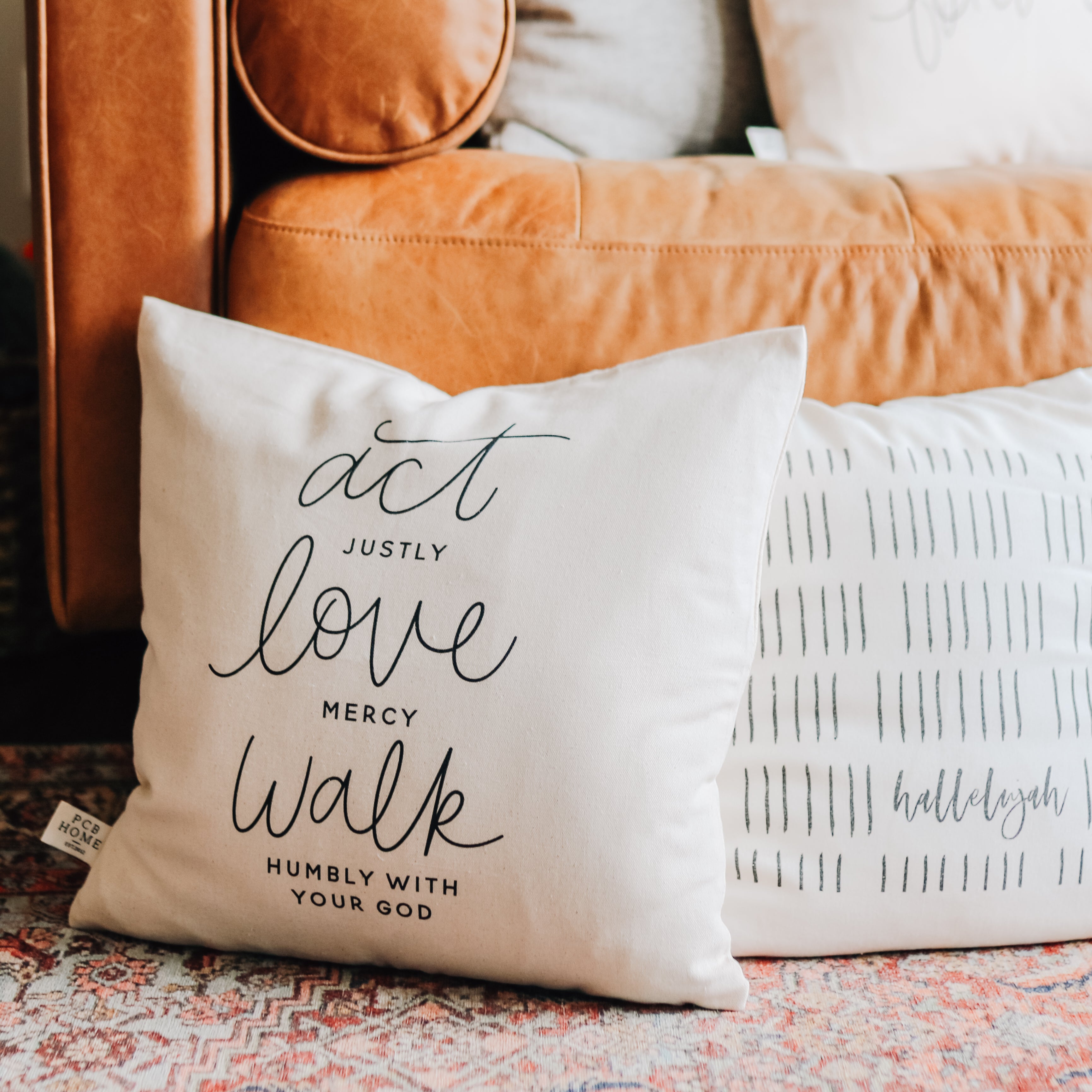 The Lord's Prayer Pillow Cover – The Daily Grace Co.