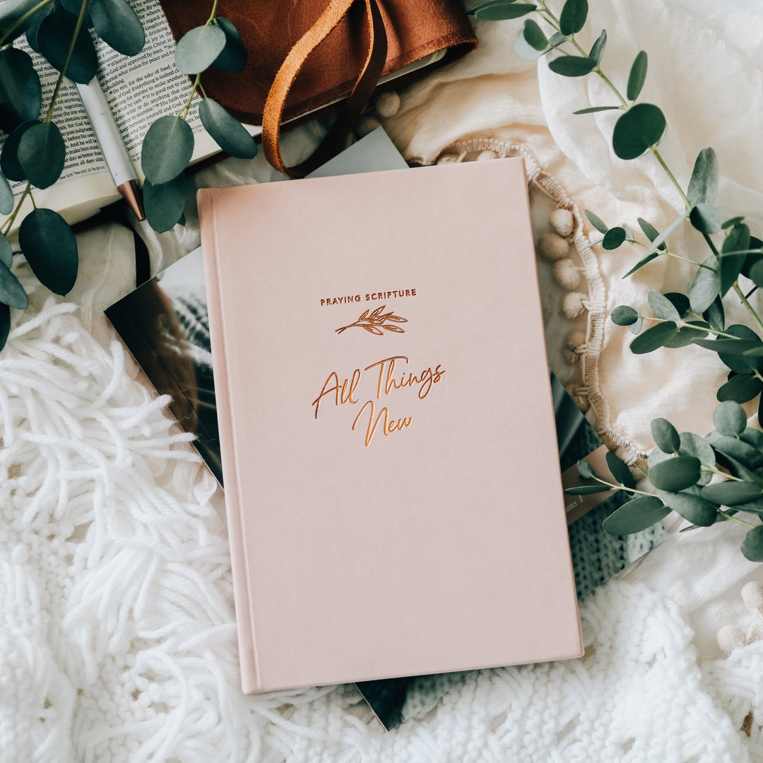 Praying Scripture Journal for christian women