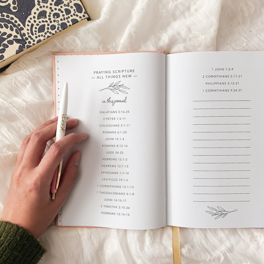Journal to write scripture in