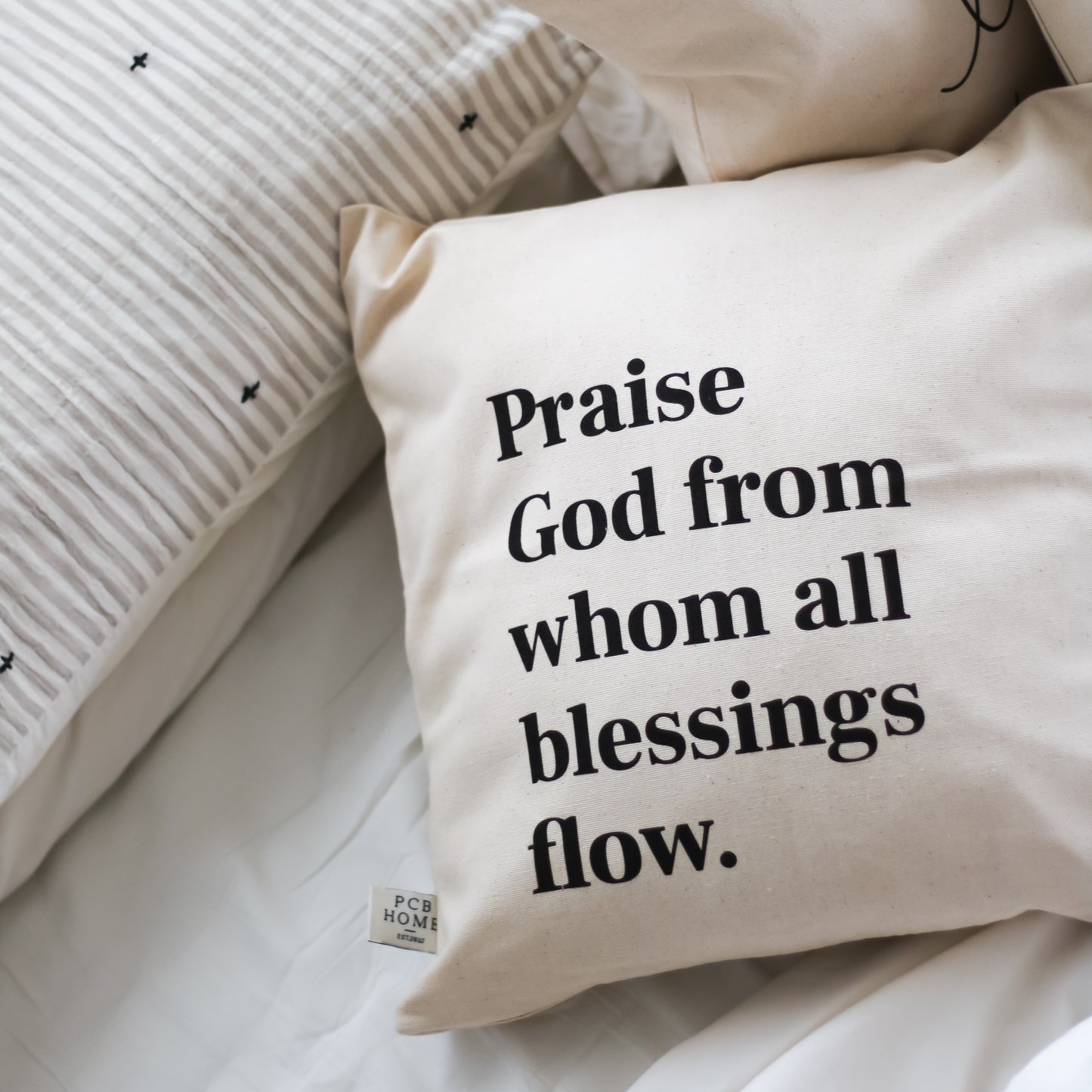 Doxology Pillow Cover