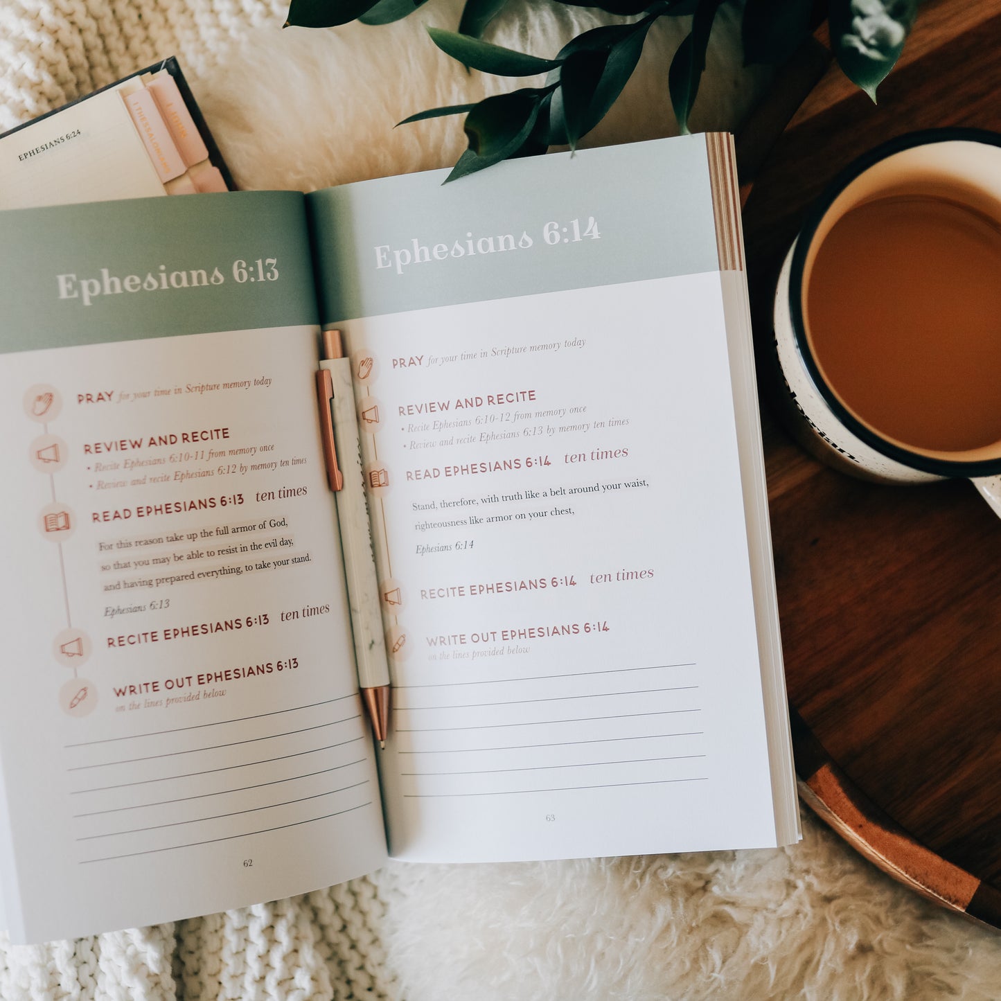 Dwell Scripture Memory Journal | Beloved Bible Passages