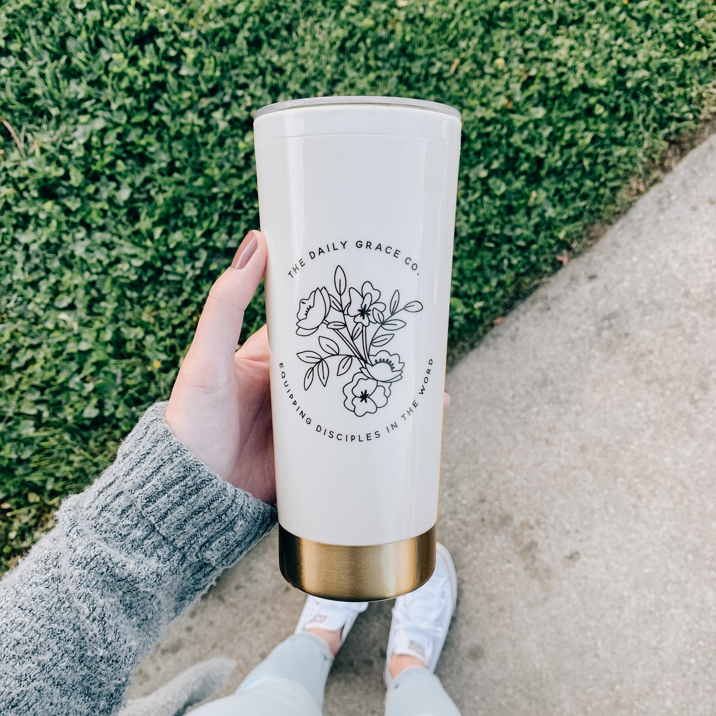 Daily Grace Travel Tumbler