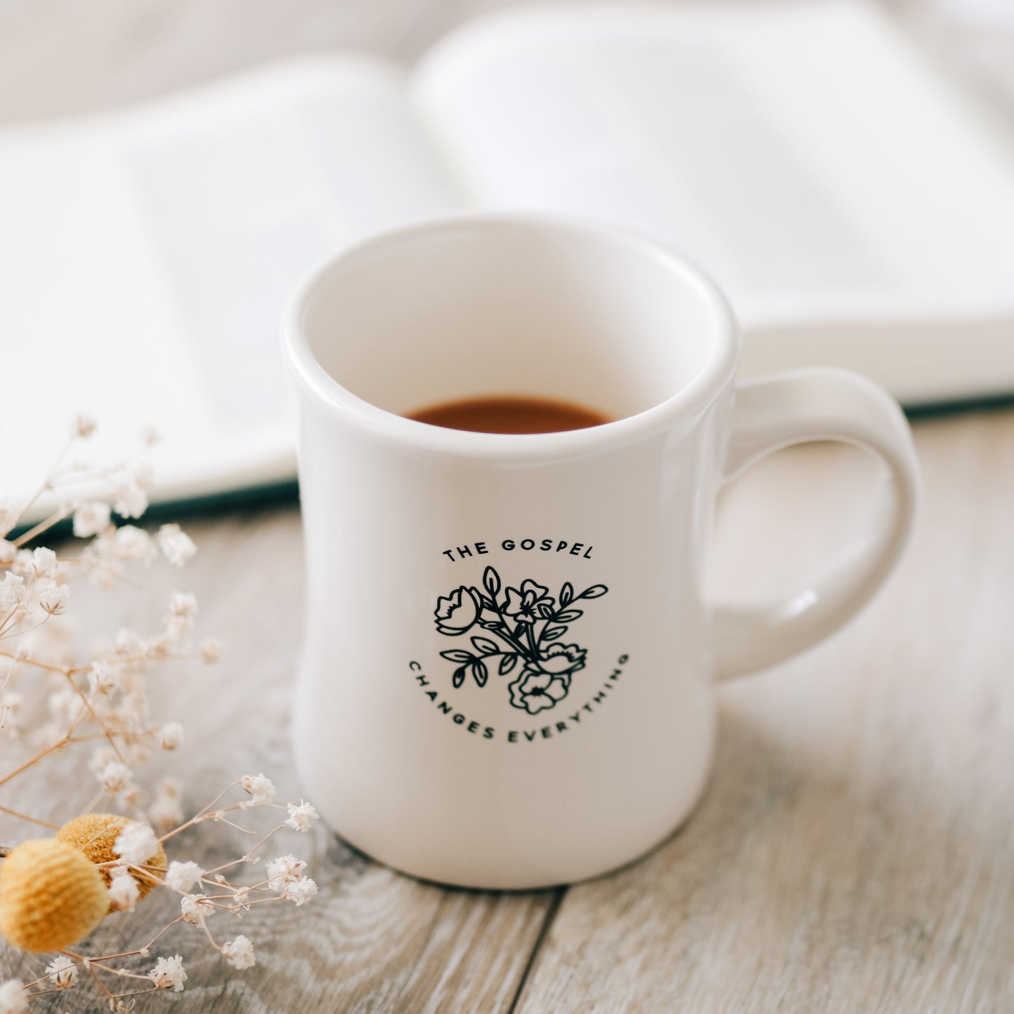 The Gospel Changes Everything Cafe Mug