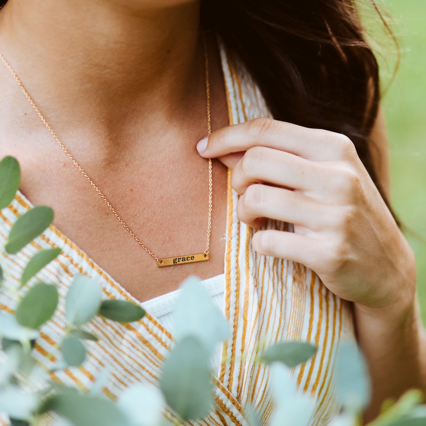 Grace Bar Necklace