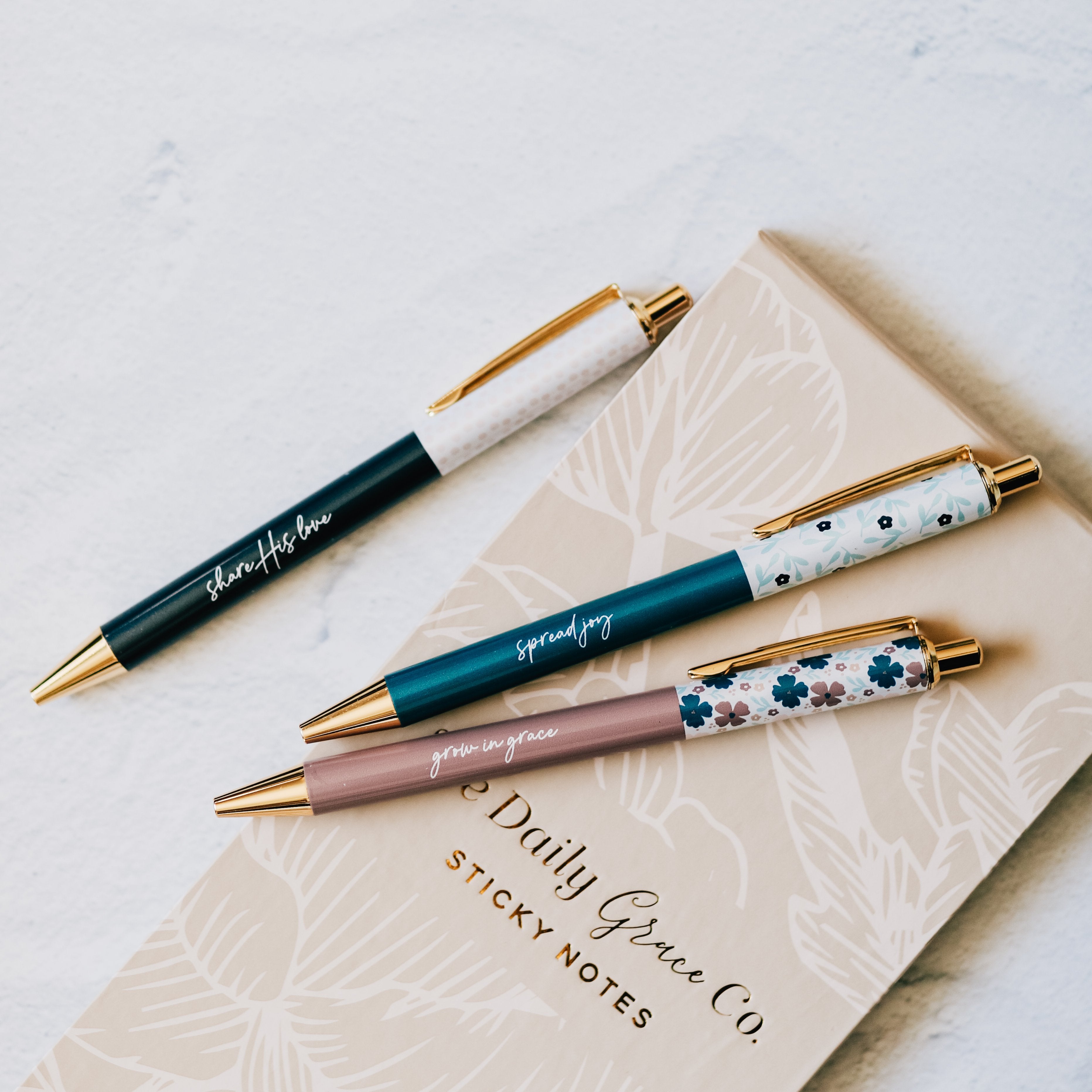 Weekday Pen Set – Graced by Glitter