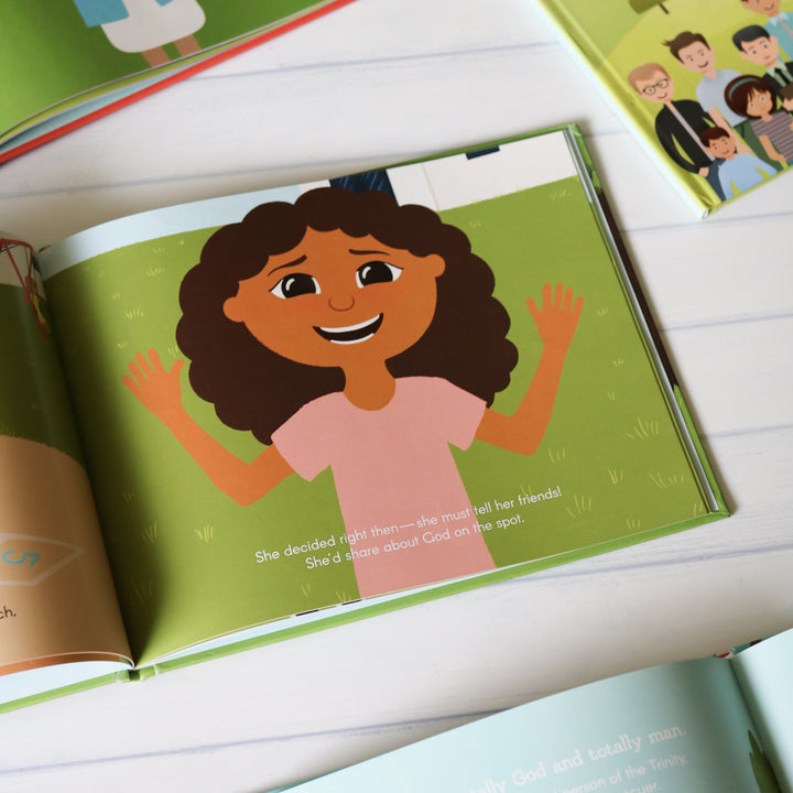 Sophia Shares her Hope - Christian children's book inside page