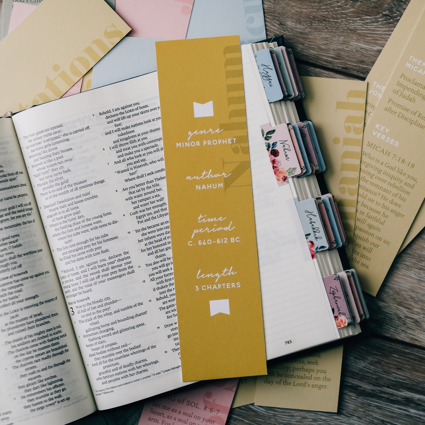 Old Testament Books of the Bible Bookmark Set