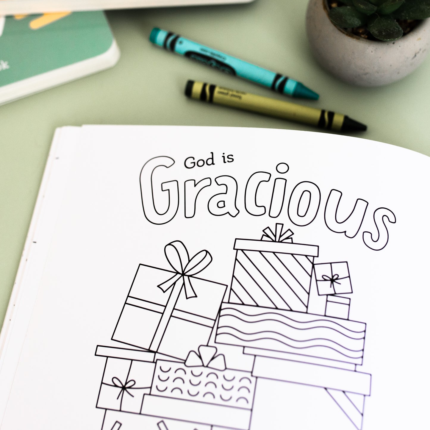 Our Great God - Kids Coloring Book