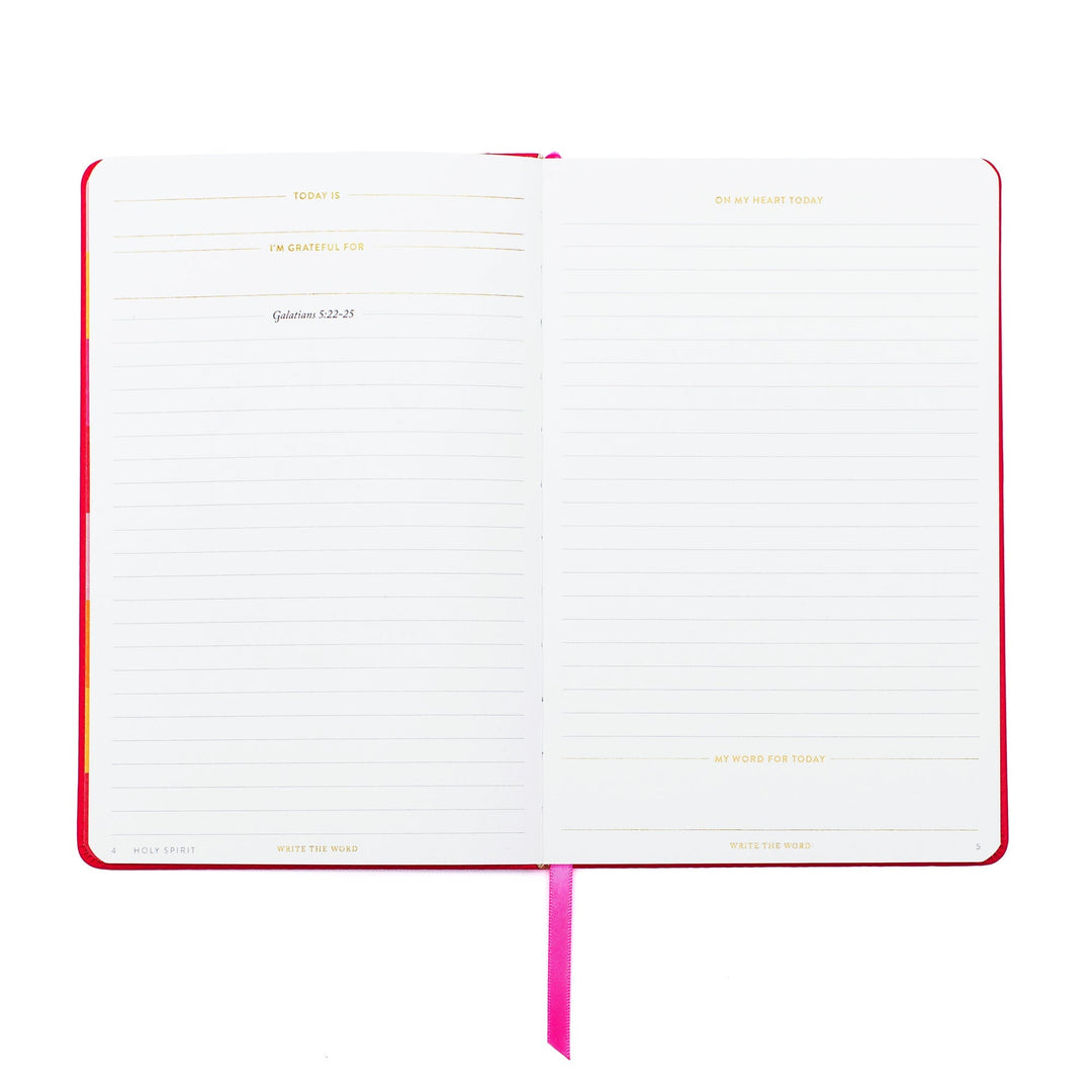Write the Word - Life Goals - Cultivate What Matters - Fruit of the Spirit - Grow a Flourishing Faith Journal - Quiet Time - Word of the Day - Write Scripture - Verse of the Day - Faith
