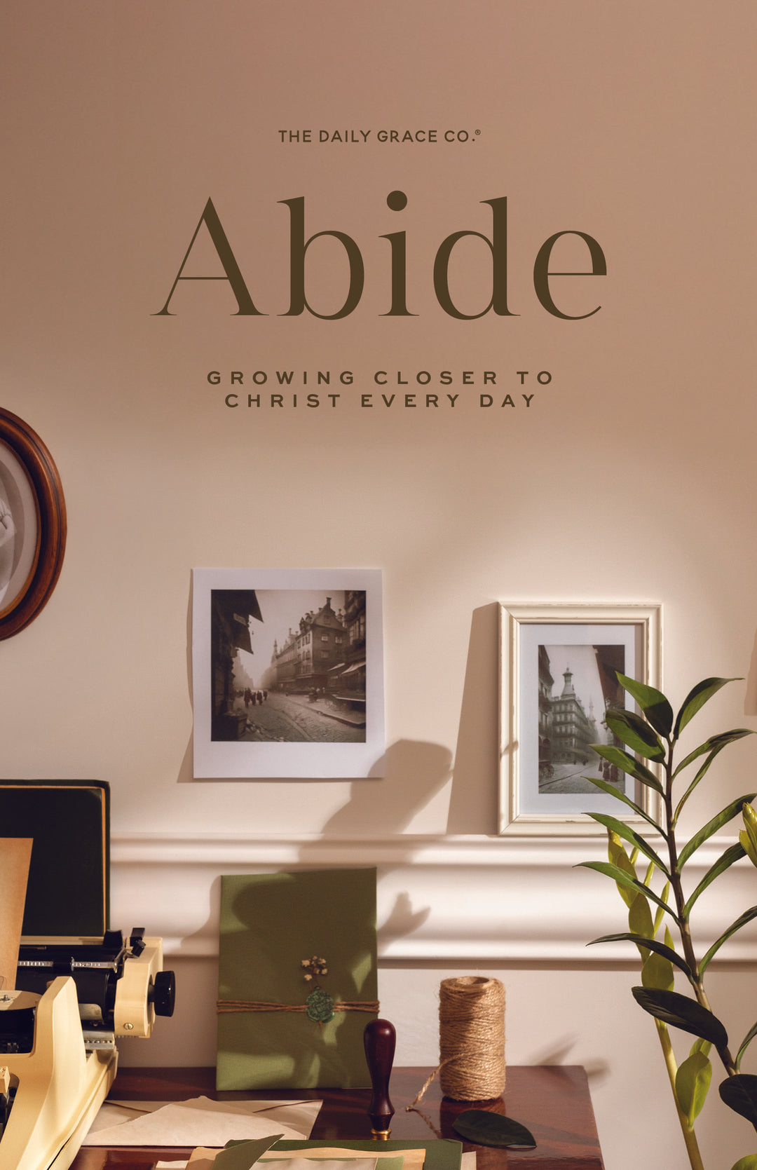Wall space designed Hardcover Abide bible study