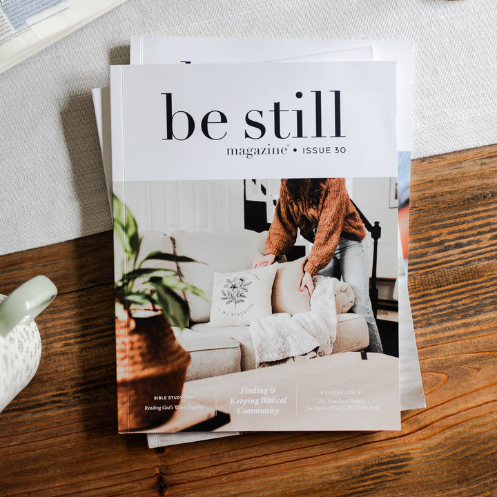 Slightly Imperfect - Be Still Magazine | Issue 30