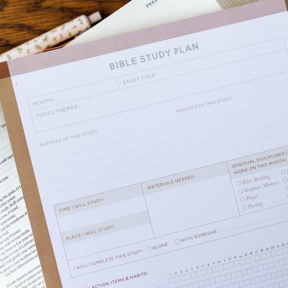 Bible Study Planner Pad | TDGC