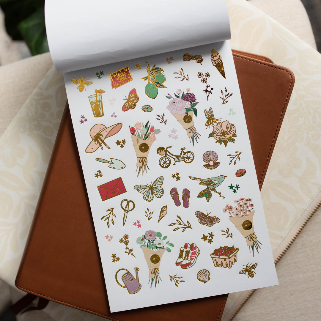 floral bible stickers