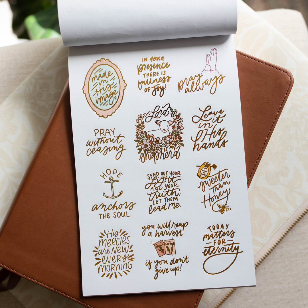 bible verse stickers