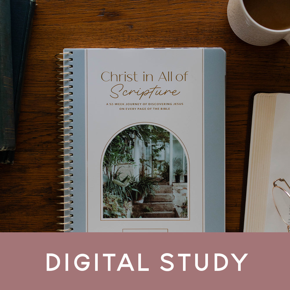 Bible study on a wooden table and a banner that reads Digital Study over the image