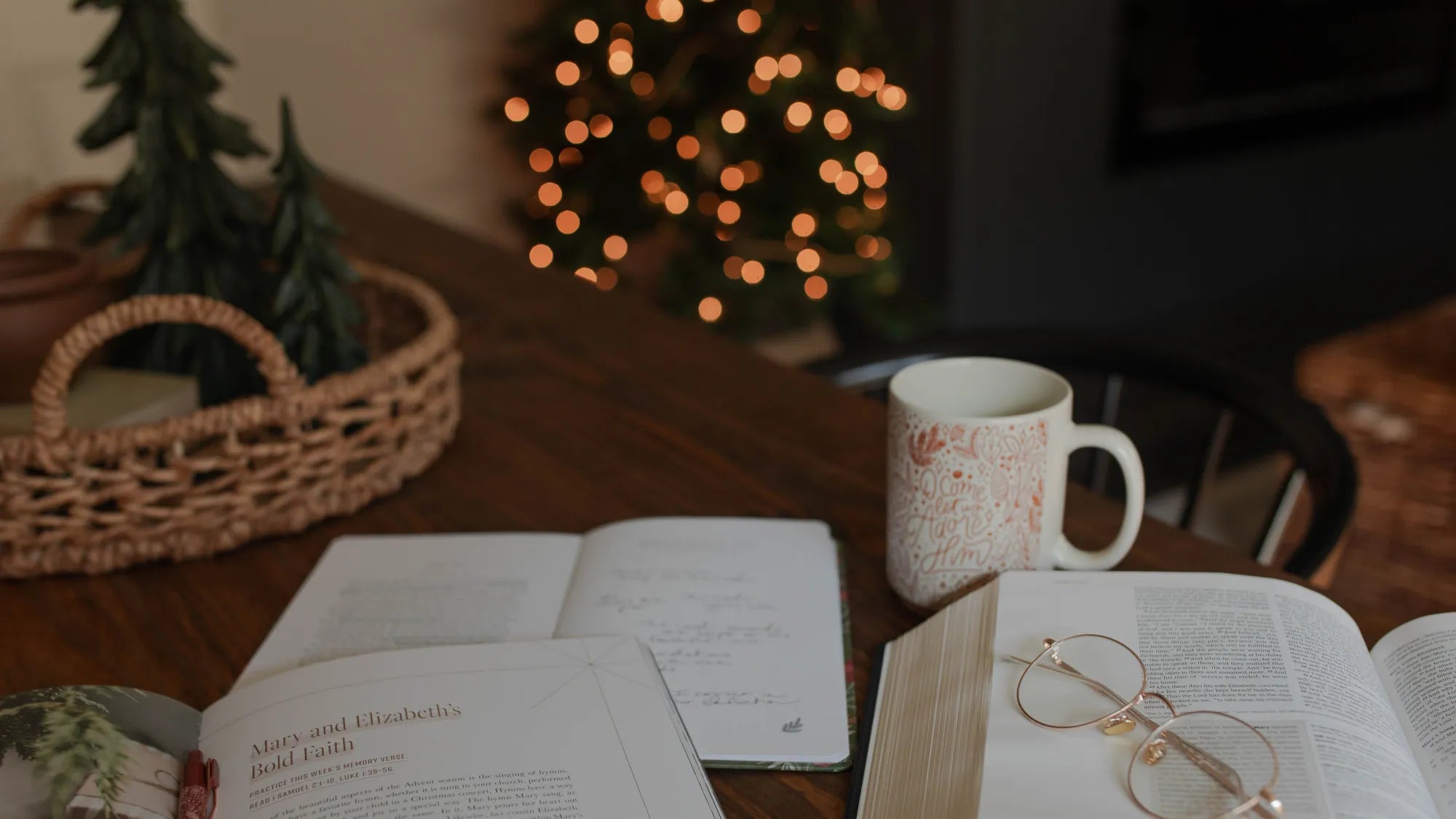 A festive gathering of a Christmas book club, featuring holiday-themed books and decorations, fostering a joyful reading atmosphere.