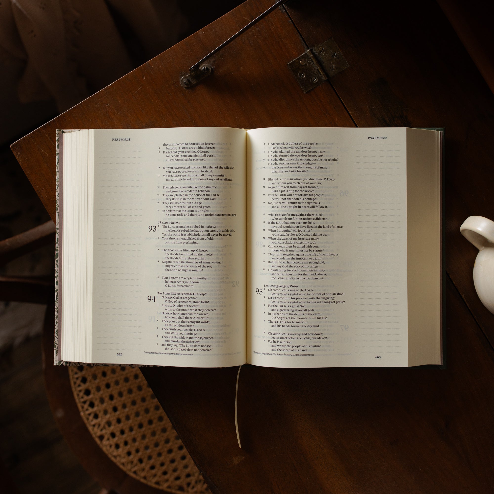 洋書 ESV Single Column Journaling Bible ESV Journaling Bible | Clover | TDGC – The Daily Grace Co.