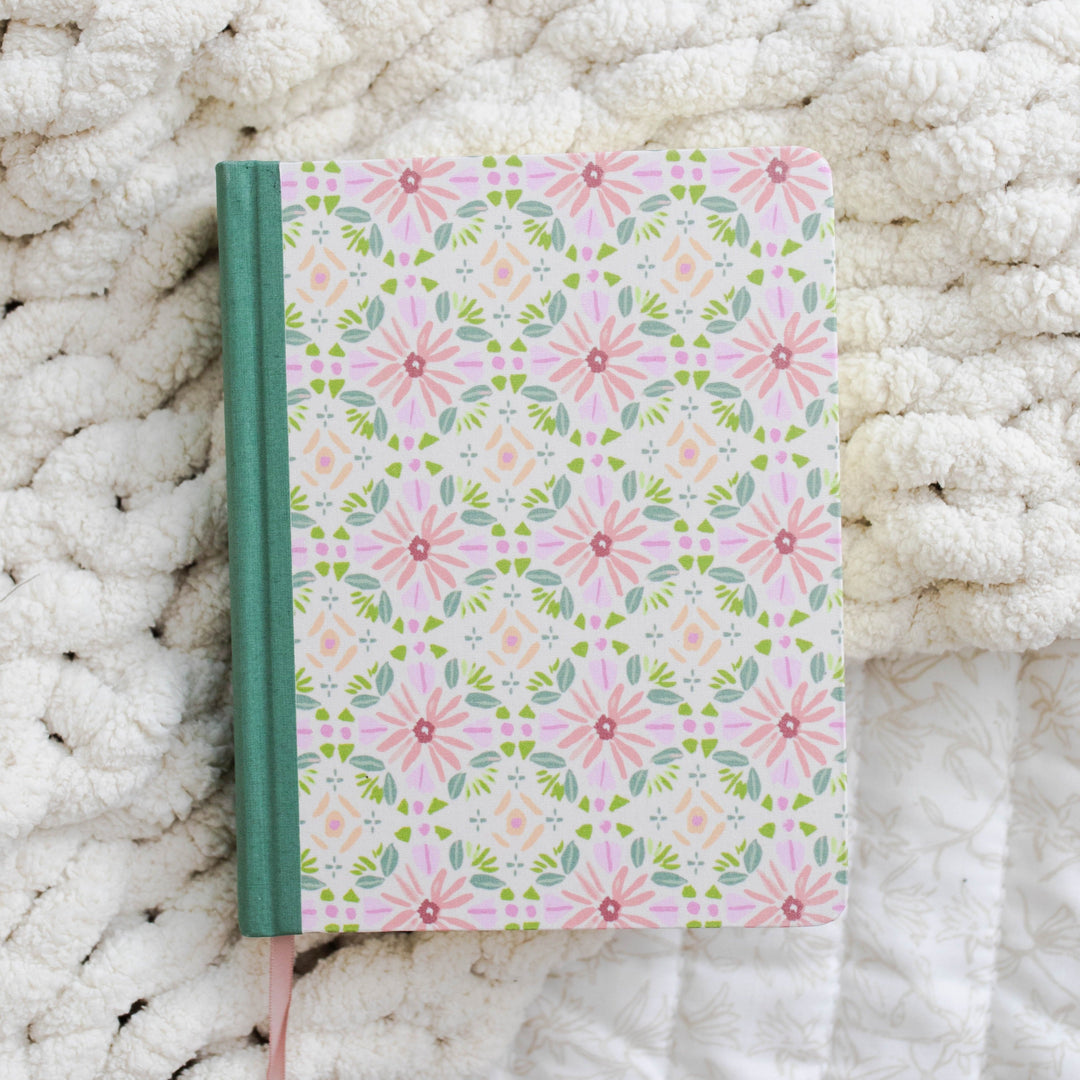 Floral journaling bible for women and teens