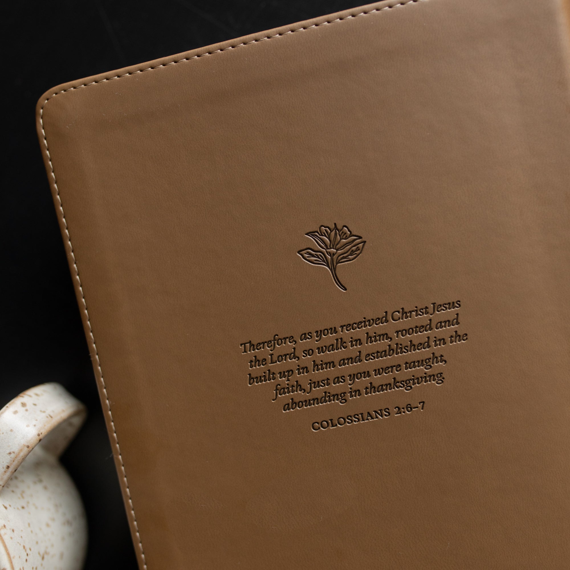 ESV Single Column Journaling Bible | Rooted | TDGC – The Daily