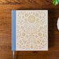 ESV Journaling Study Bible Cloth over Board, Blush/Ochre, Floral Design | TDGC