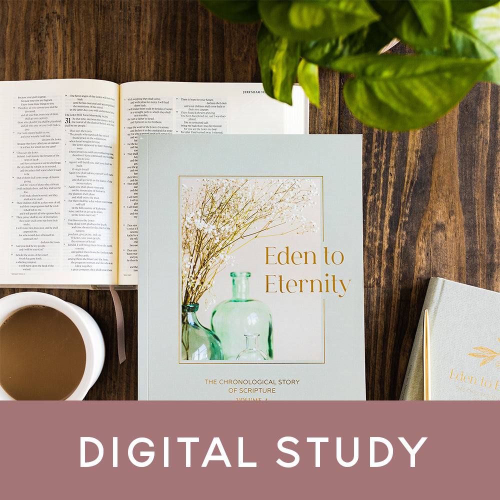 Bible study on a table with a Bible and coffee cup with the words Digital Study overlaying the image. 