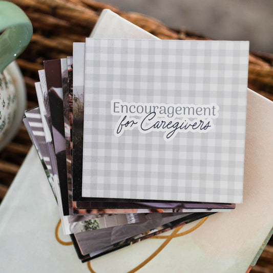 Encouragement for Caregivers Verse Card Set | TDGC