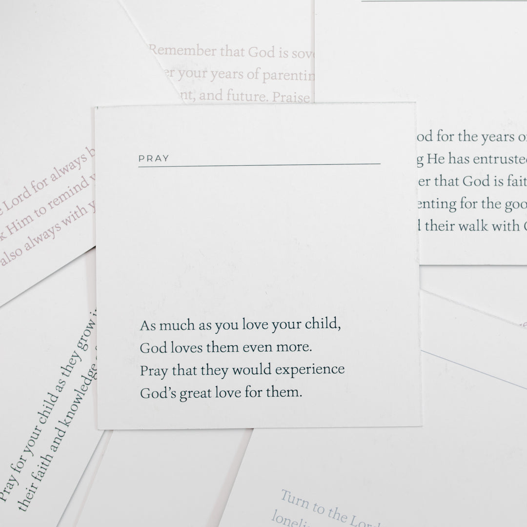 prayers for grown children cards