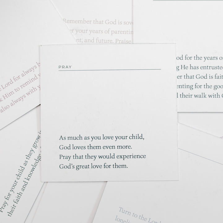 prayers for grown children cards