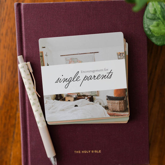 Encouragement for Single Parents Verse Card Set | TDGC