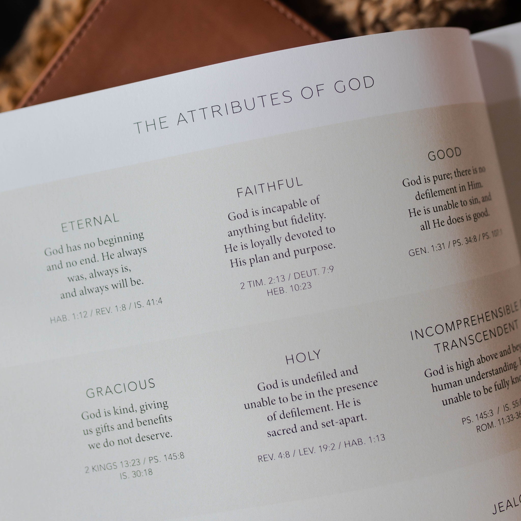 the atrributes of god esther bible study