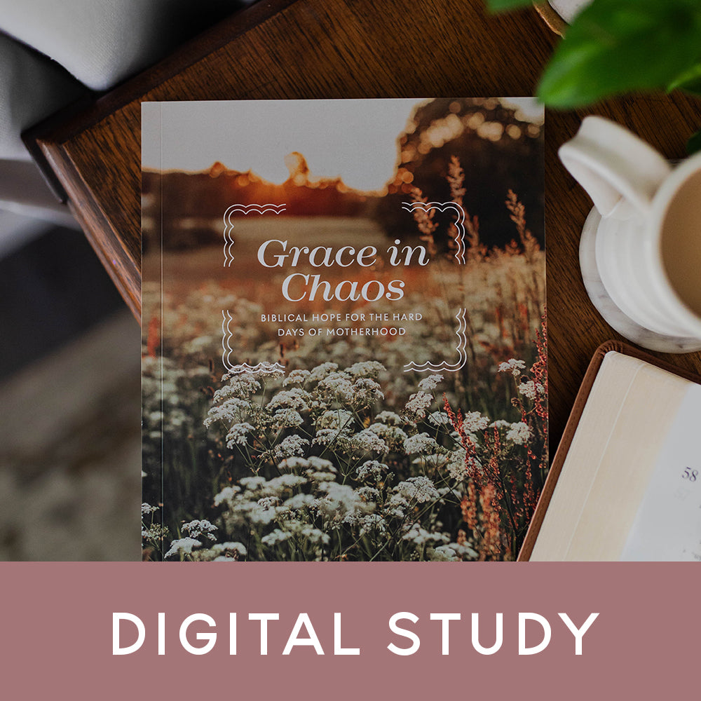 Bible study sitting on a table with the words Digital Study overlaying the image