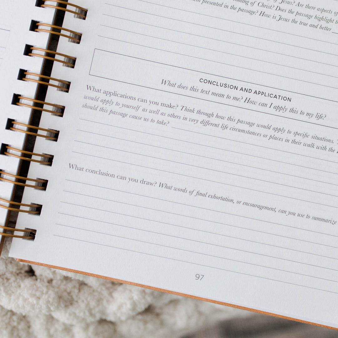 In the Word Journal - Leatherette Floral | TDGC – The Daily Grace Co.