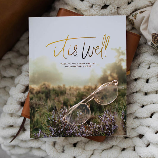 It Is Well | Anxiety Study | Matte Paper | The Daily Grace Co.