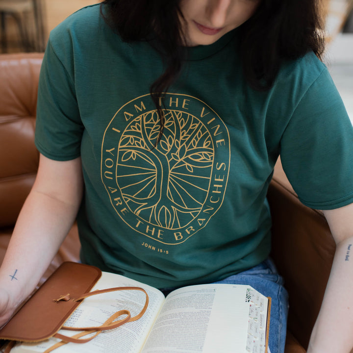 Green daily grace t shirt